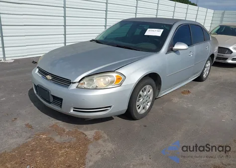 2011 Chevrolet Impala Police from USA, damaged, VIN 2G1WD5EM3B1149722